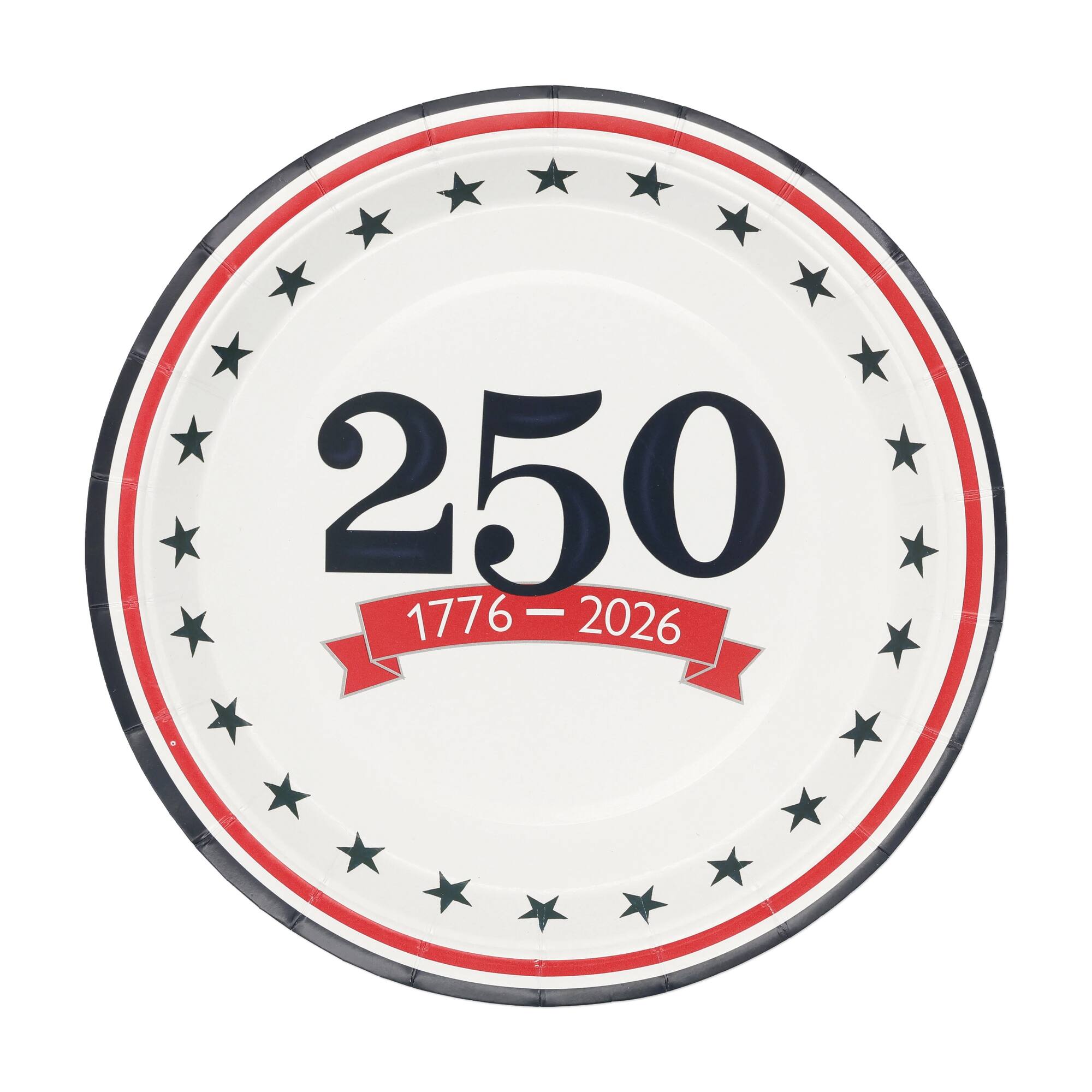 7" Red, White & Blue 250 Snack Plates, 10ct. by Celebrate It™